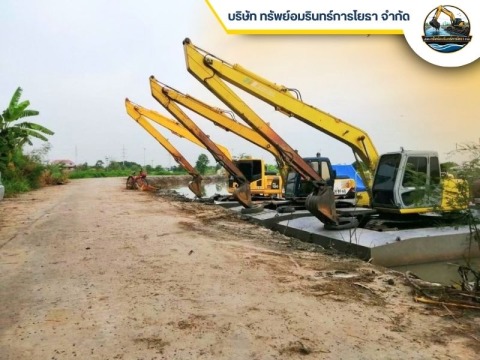 บริการเช่าเครื่องจักรหนักพร้อมคนขับมืออาชีพ ทั้งรายวันและรายเดือน